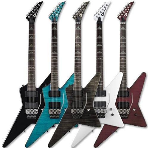 ギター Charvel DST1 FR Charvel Desolation Star DST-1FR Electric Guitar (Trans Black